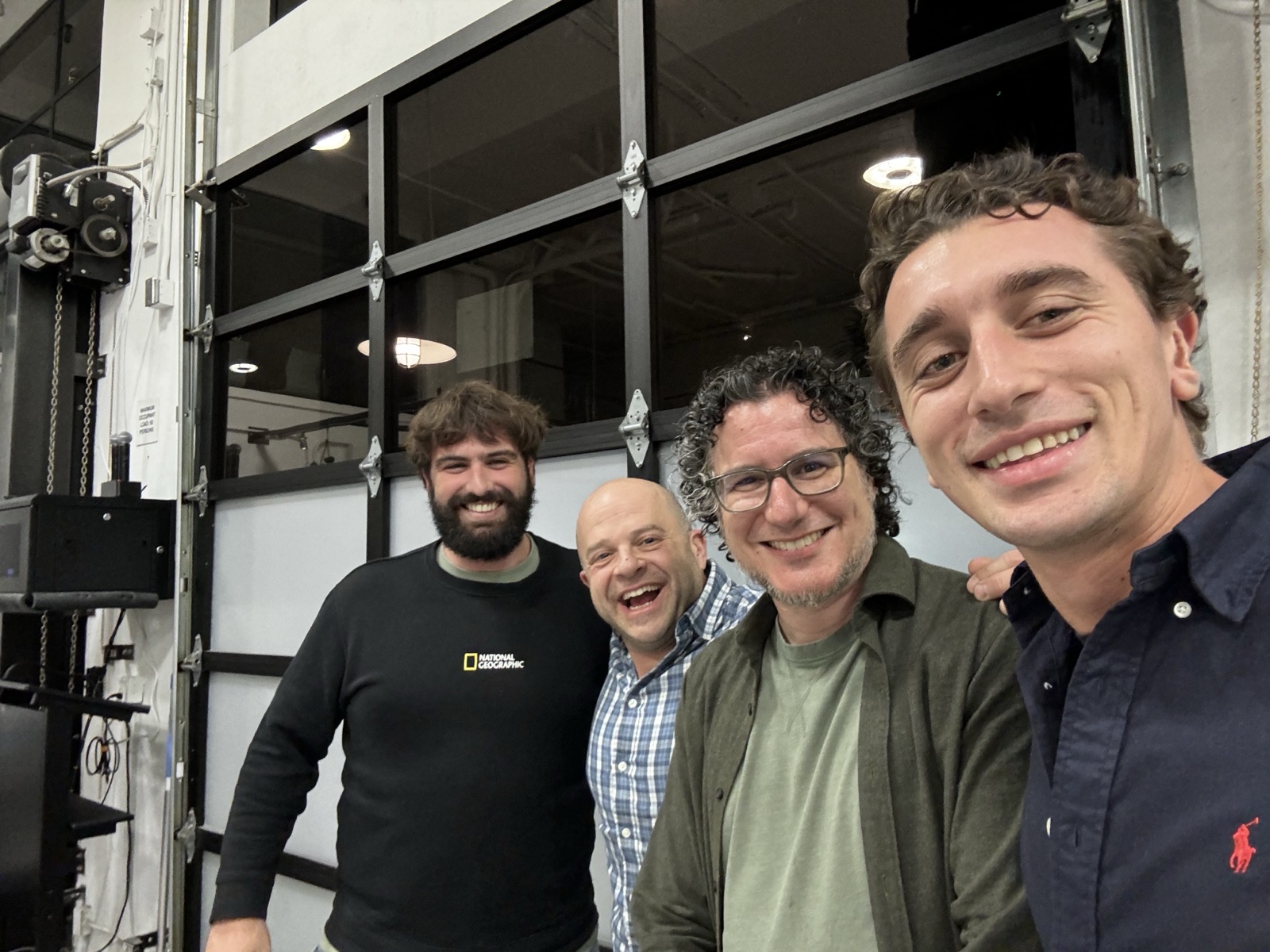 Left to right: me, Jeff Lawson (founder and CEO of Twilio), Eric Ries and Eugenio Scafati.