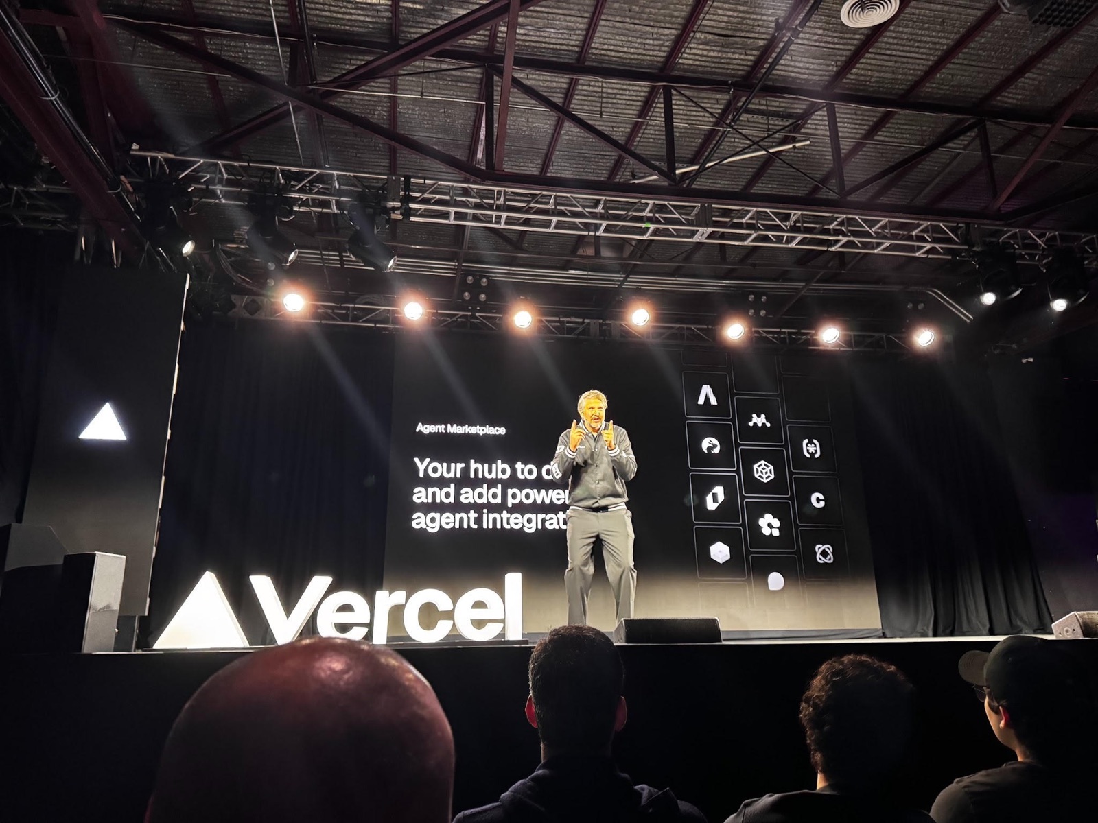 Our QA agent launching on the Vercel Agent Marketplace. It ended up the most downloaded one there.