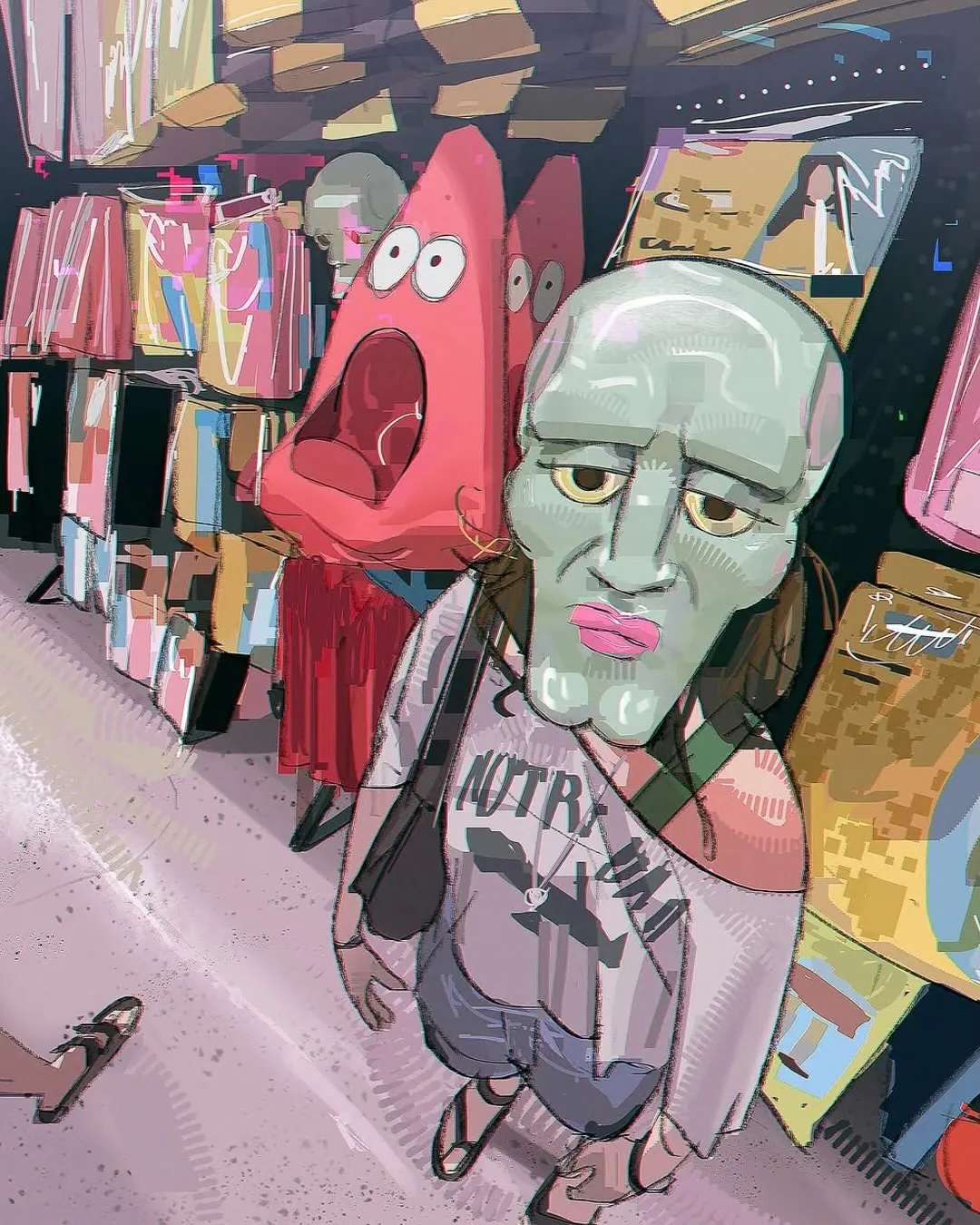 Thrifting with Patrick