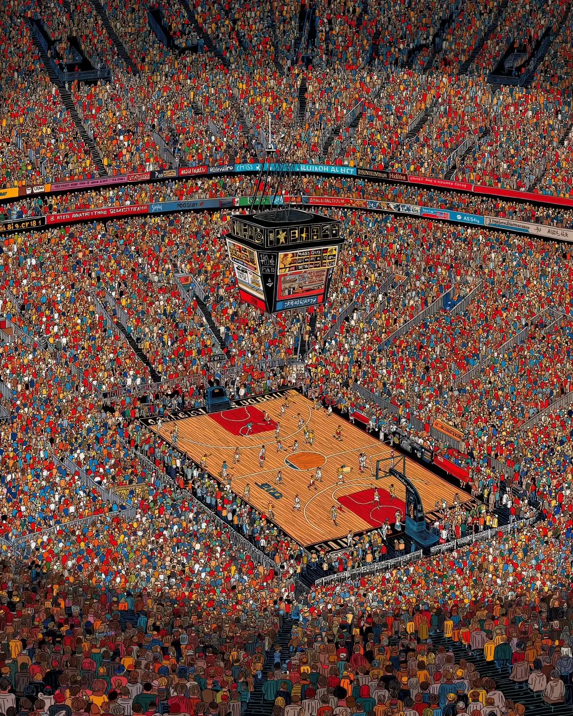 Arena, packed
